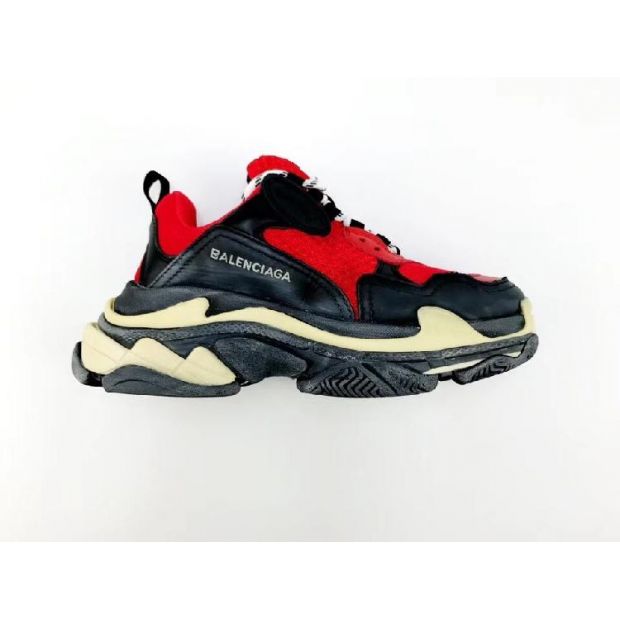  Triple S Red Black Sneakers for Sale Online
