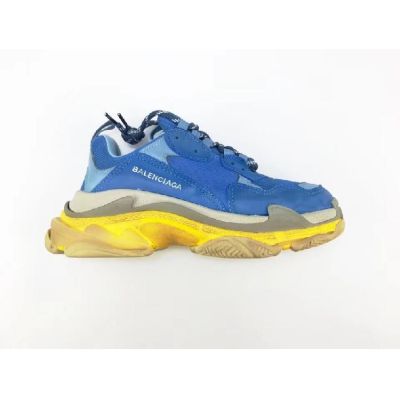  Triple S Blue Yellow Sneakers for Sale Online