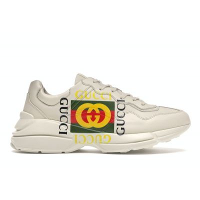  Gucci Rhyton Logo Ivory