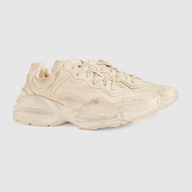  Gucci Rhyton leather sneaker Online