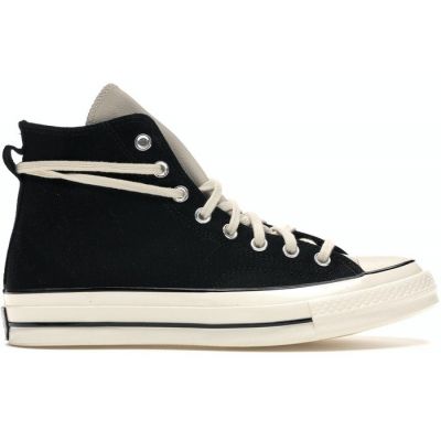 CHEAP CONVERSE CHUCK TAYLOR ALL-STAR 70S HI FEAR OF GOD BLACK NATURAL