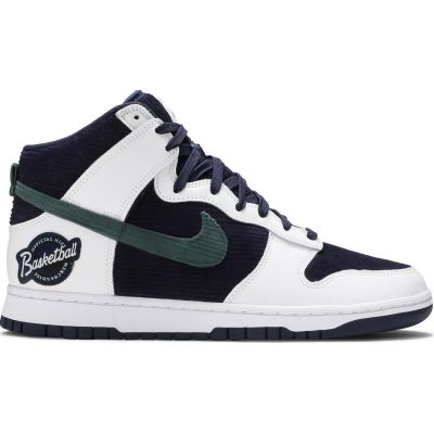  Nike Dunk High Sports Specialties White Navy