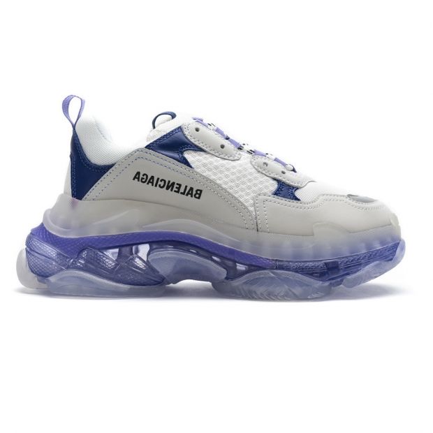 CHEAP BALENCIAGA TRIPLE S WHITE PURPLE