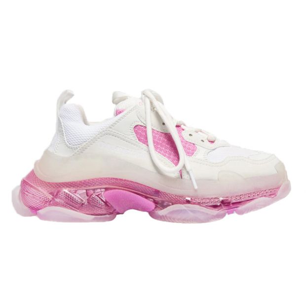 CHEAP BALENCIAGA TRIPLE S WHITE PINK