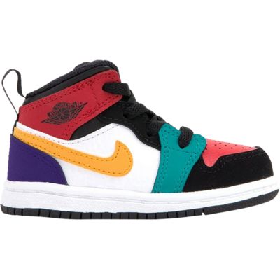  Air Jordan 1 Mid Multi-Color (TD)