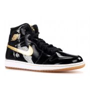 CHEAP AIR JORDAN 1 RETRO BLACK METALLIC GOLD (2013)