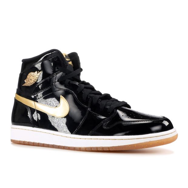 CHEAP AIR JORDAN 1 RETRO BLACK METALLIC GOLD (2013)