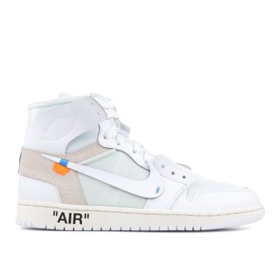  Air Jordan 1 X OFF WHITE NRG High White