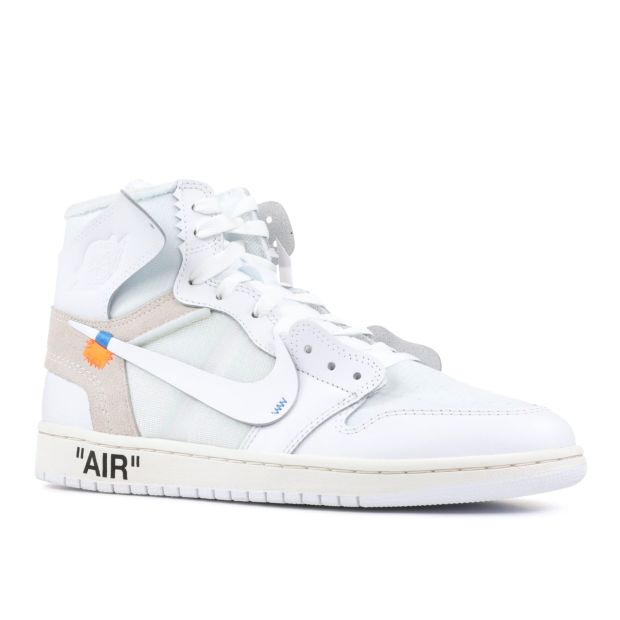  Air Jordan 1 X OFF WHITE NRG High White