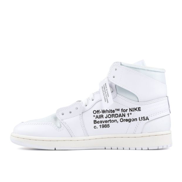  Air Jordan 1 X OFF WHITE NRG High White