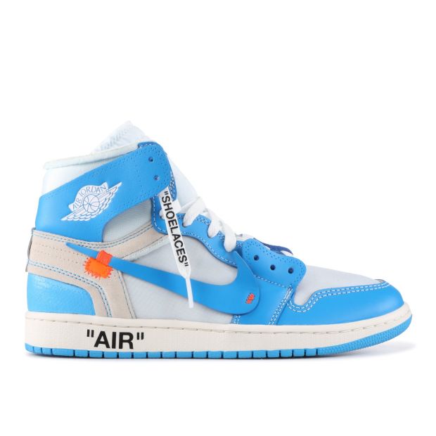  Air Jordan 1 X Off White University Blue