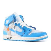  Air Jordan 1 X Off White University Blue