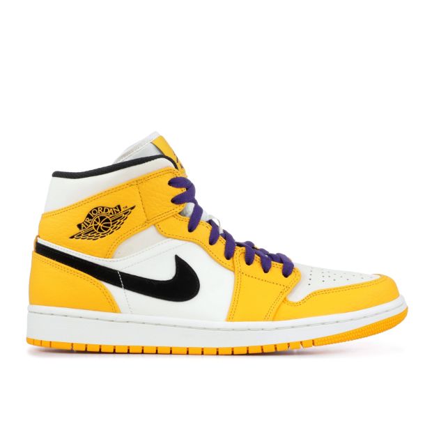  AIR JORDAN 1 MID SE "LAKERS" FOR SALE