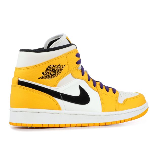  AIR JORDAN 1 MID SE "LAKERS" FOR SALE