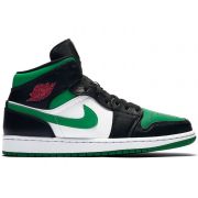 CHEAP AIR JORDAN 1 MID GREEN TOE