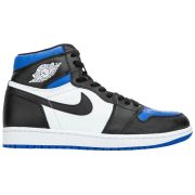  AIR JORDAN 1 RETRO HIGH BLACK GAME ROYAL