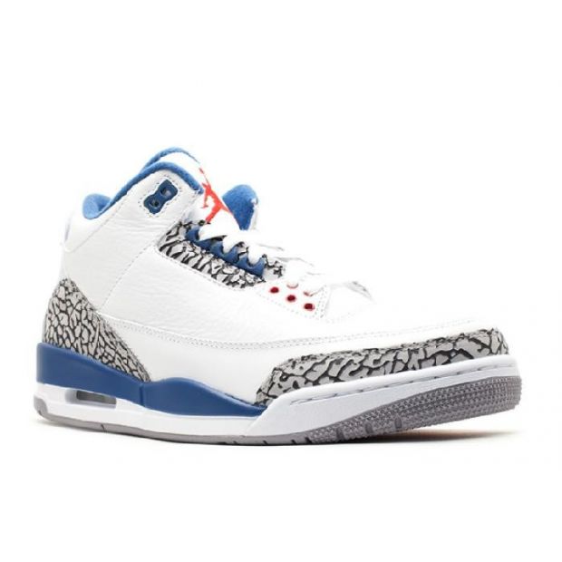  Air Jordan 3 Retro 2013 Release True Blue Online