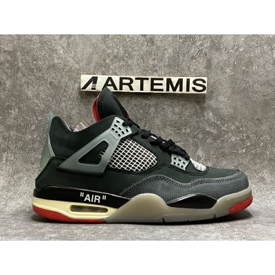  Air Jordan 4 Retro Black Red