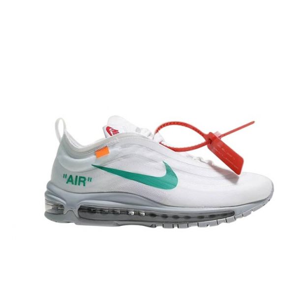  Off White X Nike Air Max 97 Blue White Sneakers Online