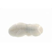  BALENCIAGA WHITE TRIPLE S CLEAR SOLE SNEAKERS