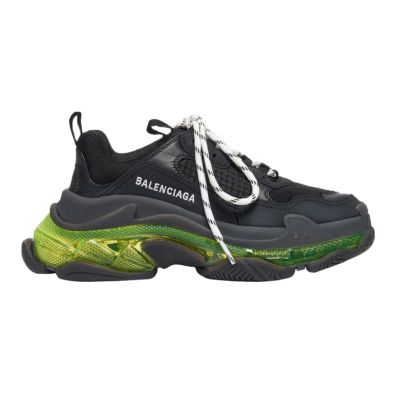 CHEAP BALENCIAGA TRIPLE S BLACK YELLOW FLUO