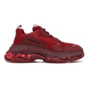 CHEAP BALENCIAGA TRIPLE S BURGUNDY RED