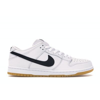  Nike SB Dunk Low Orange Label White