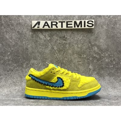  Nike SB Dunk Low Grateful Dead Bears Opti Yellow (Youth)