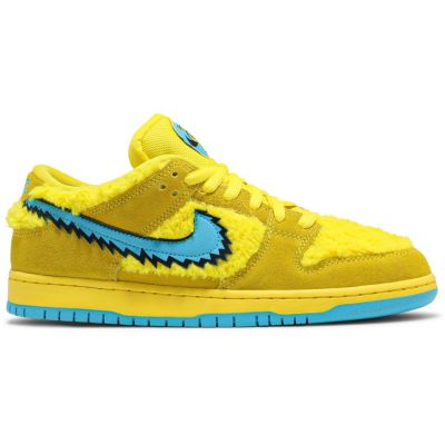  Nike SB Dunk Low Grateful Dead Bears Opti Yellow