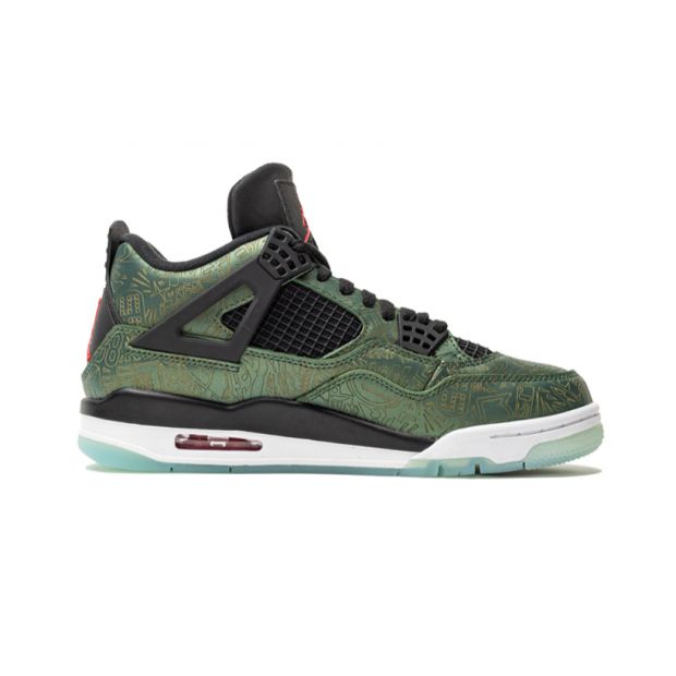  Air Jordan 4 Retro Laser Green