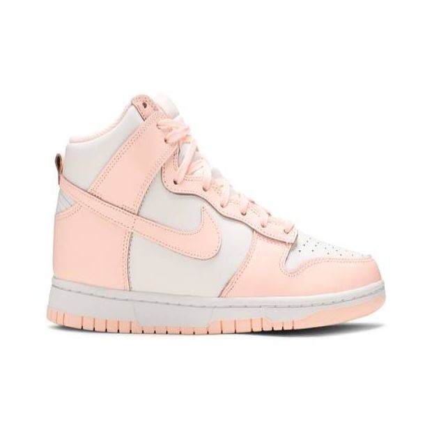  Nike Dunk High Sail Crimson Tint