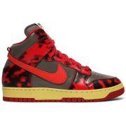  Nike Dunk High 1985 Red Acid Wash