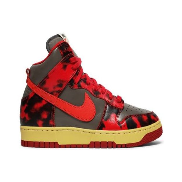  Nike Dunk High 1985 Red Acid Wash