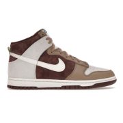  Nike Dunk High Light Chocolate