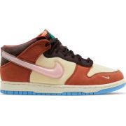  Nike Dunk Mid Social Status Free Lunch Chocolate Milk