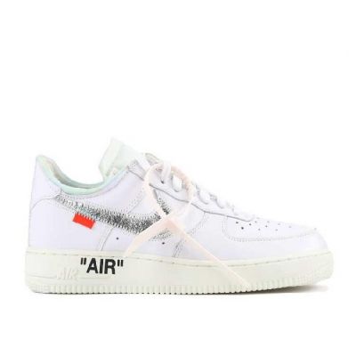 UA Air Force 1 07 OFF WHITE Metallic Silver Sail Online