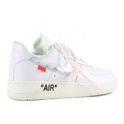 UA Air Force 1 07 OFF WHITE Metallic Silver Sail Online