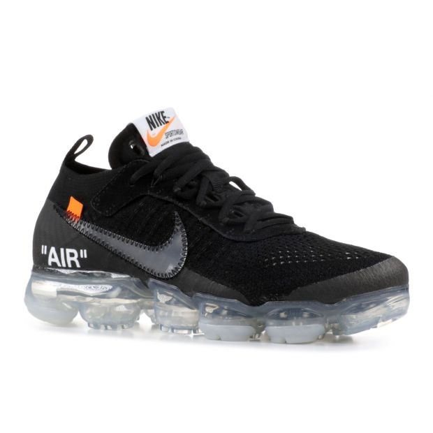 Air Vapormax X Off White 2018 Black Transparent Bottom Online