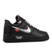 UA Air Force 1 07 Vigil X Moma OFF WHITE X MOMA Black Metallic Silver Online