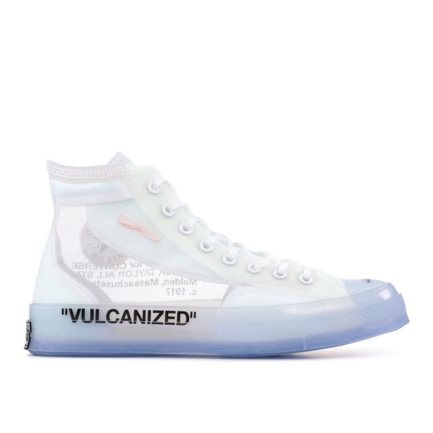  Off White Converse All Star Collection Vulcanized White Online