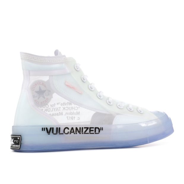  Off White Converse All Star Collection Vulcanized White Online