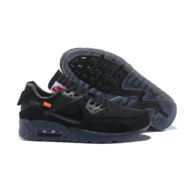  OFF-WHITE X Air Max 90 OW All Black Online