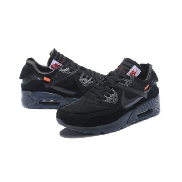  OFF-WHITE X Air Max 90 OW All Black Online