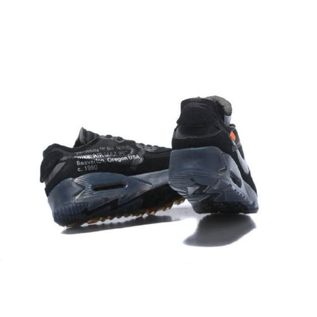  OFF-WHITE X Air Max 90 OW All Black Online