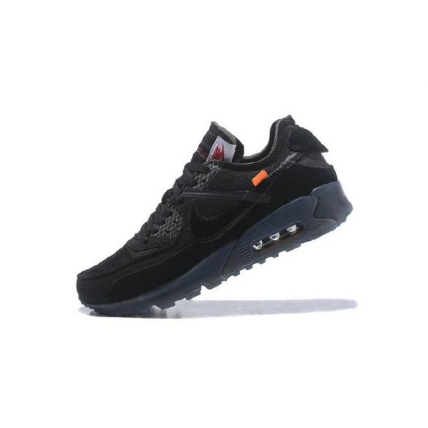  OFF-WHITE X Air Max 90 OW All Black Online