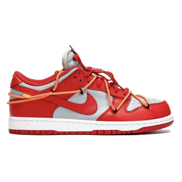 CHEAP NIKE DUNK LOW OFF-WHITE UNIVERSITY RED